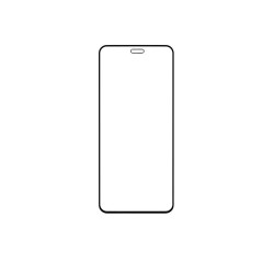 Folie de Protecție din Sticlă pentru Apple iPhone 12 mini, Margini Negre (Bulk)