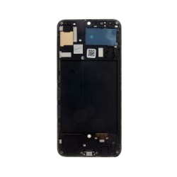 Modul Display LCD cu Touchscreen și Ramă pentru Samsung Galaxy A50 (A505), Negru Modul Display LCD cu Touchscreen și Ramă pentru Samsung Galaxy A50 (A505), Negru