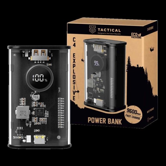 Baterie Externă Tactical C4 Explosive 9600mAh, Neagră Baterie Externă Tactical C4 Explosive 9600mAh, Neagră (Bakr, 57983113354) by www.silkase.ro