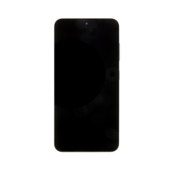 Display LCD Samsung Galaxy S23 (S911) cu Touchscreen și Ramă, Phantom Black - Service Pack Original