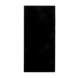 Ansamblu Display LCD, Touchscreen si Rama pentru Samsung Galaxy S23 Ultra (S918), Phantom Black, Service Pack Original