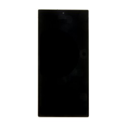 Display LCD cu Touchscreen și Ramă Samsung Galaxy S23 Ultra (S918), Cream, Original Service Pack