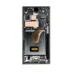 Display LCD Samsung Galaxy S23 Ultra S918 cu Touch Unit si Rama Verde (Service Pack) (Bakr, GH82-30466C) by www.silkase.ro