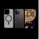 Husă Tactical MagForce Hyperstealth pentru Apple iPhone 14 Pro Max, Asphalt (Bakr, 57983113540) by www.silkase.ro
