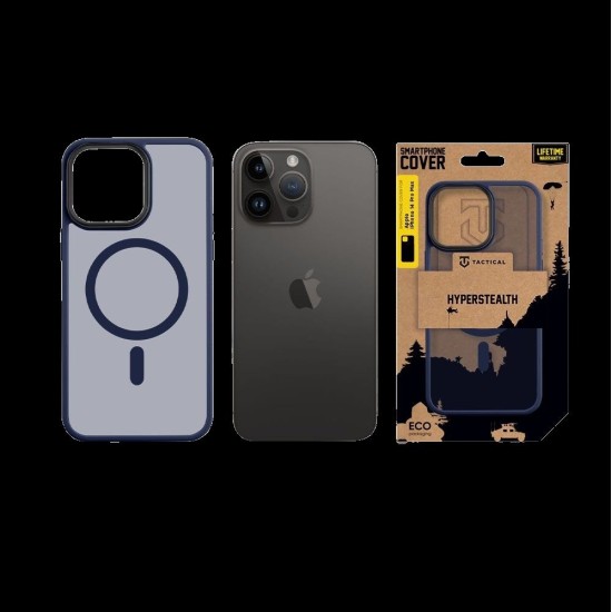 Husa Tactical MagForce Hyperstealth pentru Apple iPhone 14 Pro Max, Deep Blue Husa Tactical MagForce Hyperstealth pentru Apple iPhone 14 Pro Max, Deep Blue (Bakr, 57983113541) by www.silkase.ro