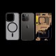 Husa Tactical MagForce Hyperstealth pentru iPhone 14 Pro, Gri (Asphalt) (Bakr, 57983113544) by www.silkase.ro