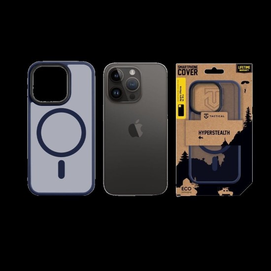 Husa Tactical MagForce Hyperstealth pentru iPhone 14 Pro, Albastru Închis Husa Tactical MagForce Hyperstealth pentru iPhone 14 Pro, Albastru Închis (Bakr, 57983113545) by www.silkase.ro