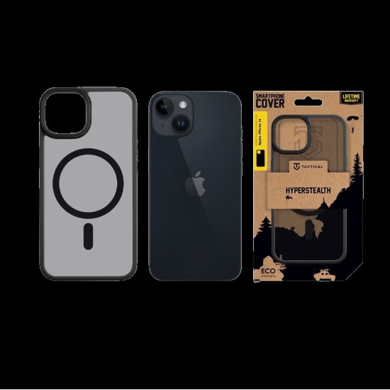 Husa Tactical MagForce Hyperstealth pentru iPhone 14, Gri (Asphalt) (Bakr, 57983113548) by www.silkase.ro