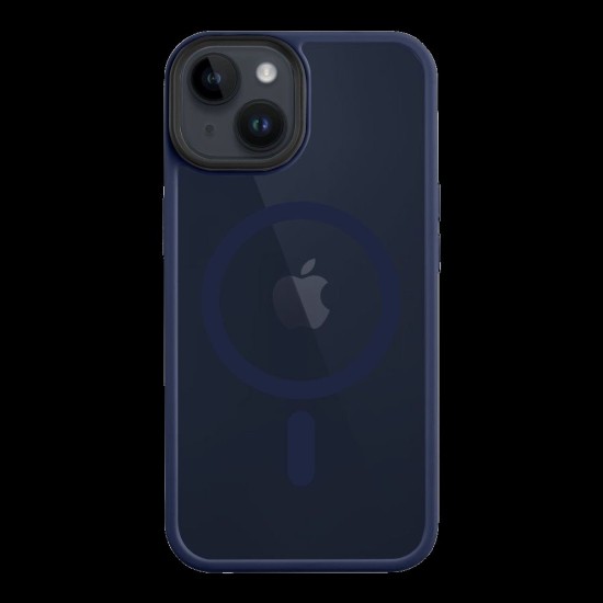 Husa Tactical MagForce Hyperstealth pentru iPhone 14, Albastru Închis (Bakr, 57983113549) by www.silkase.ro