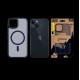 Husa Tactical MagForce Hyperstealth pentru iPhone 14, Albastru Închis (Bakr, 57983113549) by www.silkase.ro