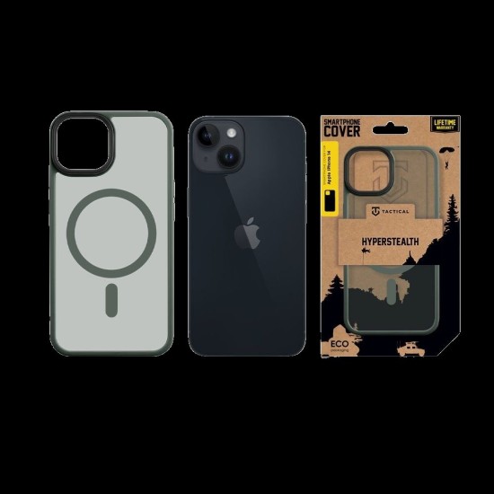 Husa Tactical MagForce Hyperstealth pentru iPhone 14, Verde (Forest Green) (Bakr, 57983113550) by www.silkase.ro