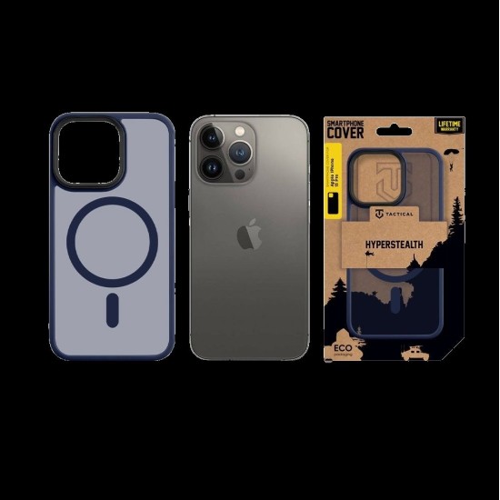 Husa Tactical MagForce Hyperstealth pentru iPhone 13 Pro, Albastru Închis Husa Tactical MagForce Hyperstealth pentru iPhone 13 Pro, Albastru Închis (Bakr, 57983113557) by www.silkase.ro