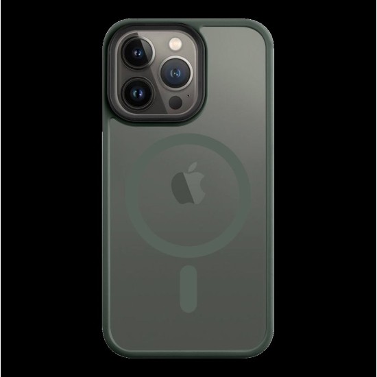 Husa Tactical MagForce Hyperstealth pentru iPhone 13 Pro, Verde (Forest Green) (Bakr, 57983113558) by www.silkase.ro