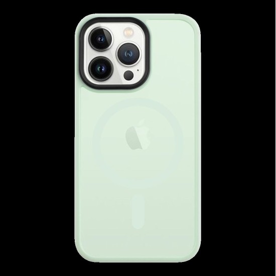 Husa Tactical MagForce Hyperstealth pentru iPhone 13 Pro, Verde (Beach Green) (Bakr, 57983113559) by www.silkase.ro