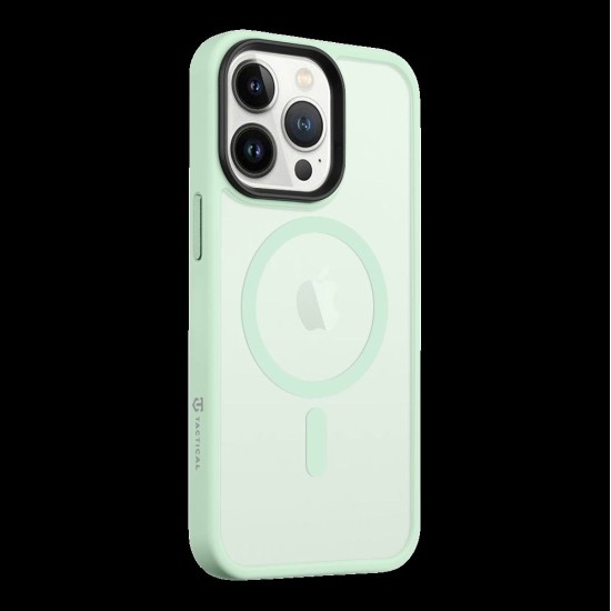 Husa Tactical MagForce Hyperstealth pentru iPhone 13 Pro, Verde (Beach Green) (Bakr, 57983113559) by www.silkase.ro