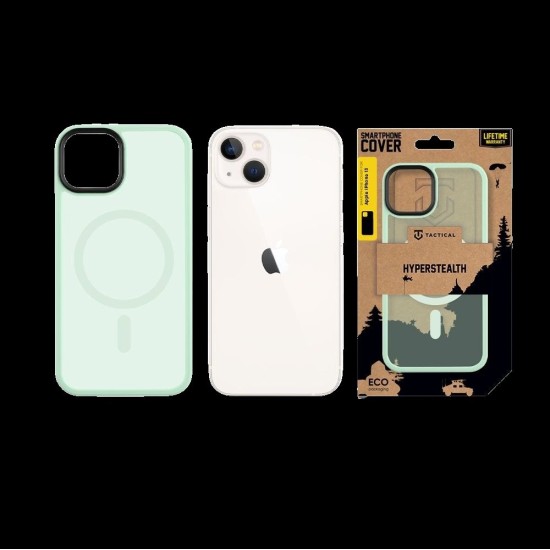 Husa Tactical MagForce Hyperstealth pentru iPhone 13, Verde (Beach Green) (Bakr, 57983113563) by www.silkase.ro
