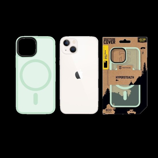 Husa Tactical MagForce Hyperstealth pentru iPhone 13 mini, Verde (Beach Green) (Bakr, 57983113567) by www.silkase.ro