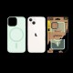 Husa Tactical MagForce Hyperstealth pentru iPhone 13 mini, Verde (Beach Green) (Bakr, 57983113567) by www.silkase.ro