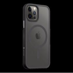 Husa Tactical MagForce Hyperstealth pentru iPhone 12 / 12 Pro, Gri (Asphalt)