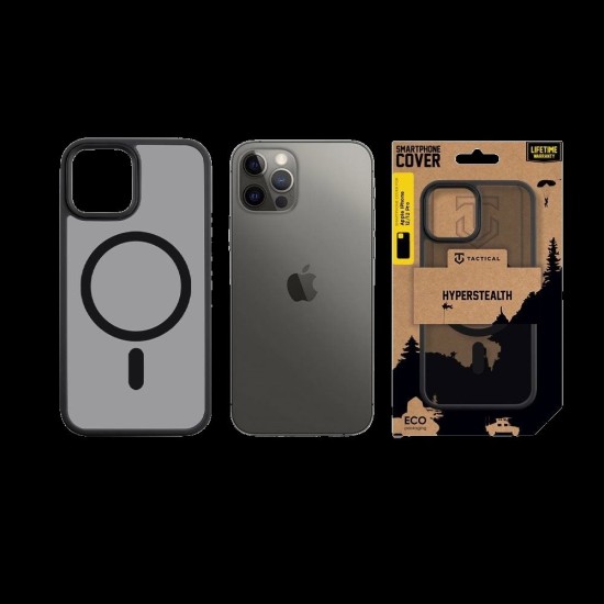 Husa Tactical MagForce Hyperstealth pentru iPhone 12 / 12 Pro, Gri (Asphalt) Husa Tactical MagForce Hyperstealth pentru iPhone 12 / 12 Pro, Gri (Asphalt) (Bakr, 57983113568) by www.silkase.ro