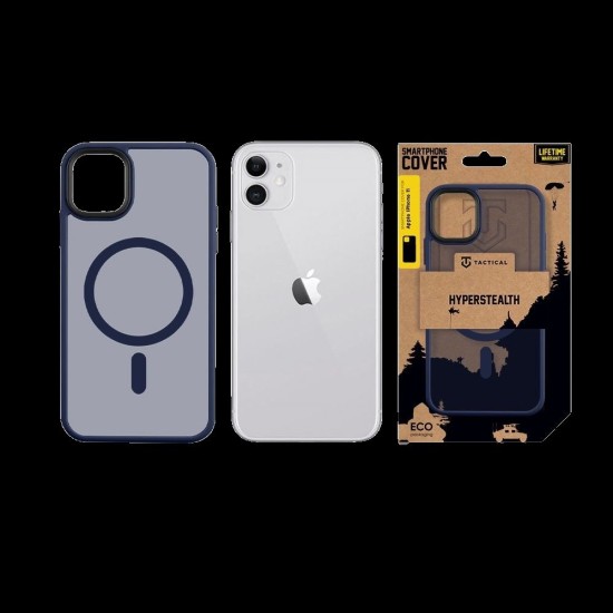 Husa Tactical MagForce Hyperstealth pentru iPhone 11, Albastru Închis (Bakr, 57983113573) by www.silkase.ro