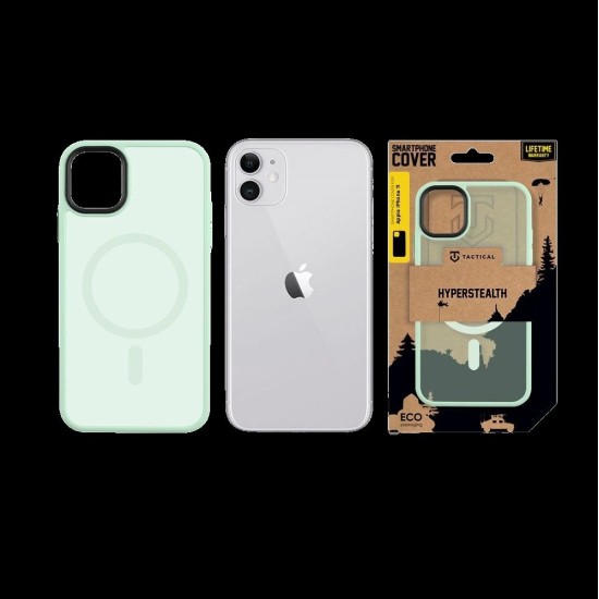 Husa Tactical MagForce Hyperstealth pentru iPhone 11, Verde (Beach Green) (Bakr, 57983113575) by www.silkase.ro