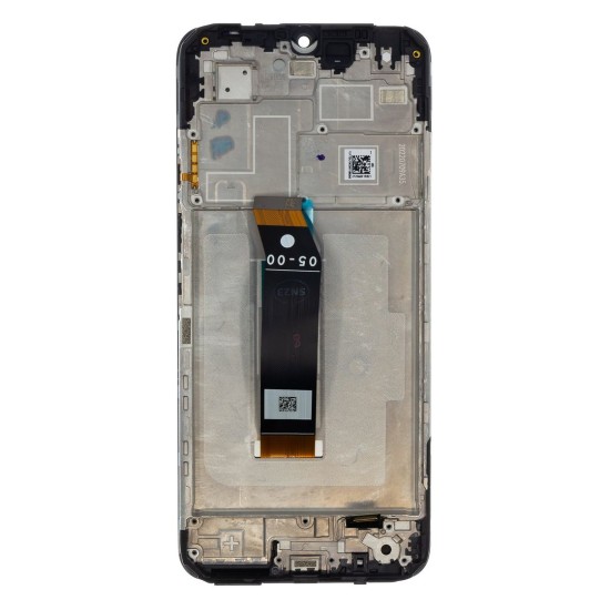 Display LCD cu Touchscreen și Ramă pentru Poco M5, Negru, Original Service Pack (Piese Schimb, 560001L19C00) by www.silkase.ro