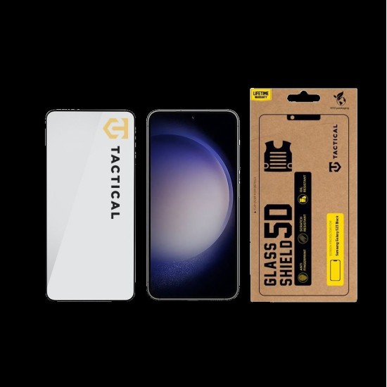 Folie de Sticlă 5D Tactical Glass Shield pentru Samsung Galaxy S23, Neagră Folie de Sticlă 5D Tactical Glass Shield pentru Samsung Galaxy S23, Neagră (Bakr, 57983113665) by www.silkase.ro