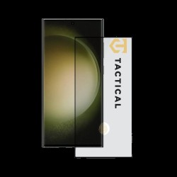 Folie de Sticlă 5D Tactical Glass Shield pentru Samsung Galaxy S23 Ultra, Neagră