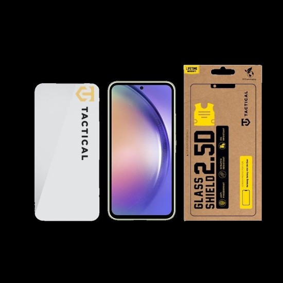 Folie de Sticlă Tactical Glass Shield 2.5D pentru Samsung Galaxy A54 5G, Transparentă (Bakr, 57983113674) by www.silkase.ro