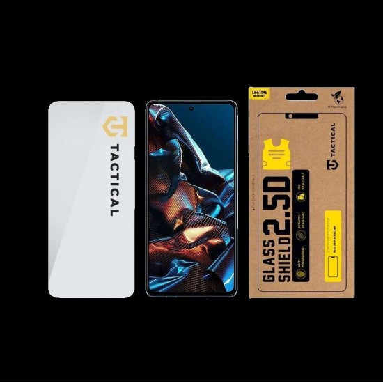 Folie de Sticlă Tactical Glass Shield 2.5D pentru Poco X5 Pro 5G, Transparentă Folie de Sticlă Tactical Glass Shield 2.5D pentru Poco X5 Pro 5G, Transparentă (Bakr, 57983113678) by www.silkase.ro