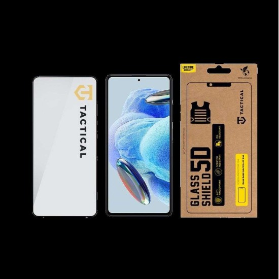 Folie de Sticlă 5D Tactical Glass Shield pentru Xiaomi Redmi Note 12 Pro 5G, Neagră Folie de Sticlă 5D Tactical Glass Shield pentru Xiaomi Redmi Note 12 Pro 5G, Neagră (Bakr, 57983114026) by www.silkase.ro