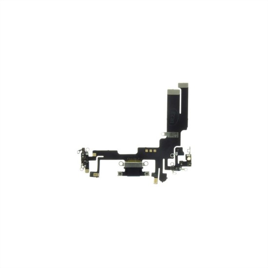 Modul Flex cu Conector Încărcare (Dock) pentru iPhone 14, Negru (Midnight) Modul Flex cu Conector Încărcare (Dock) pentru iPhone 14, Negru (Midnight) (Bakr, 57983114348) by www.silkase.ro