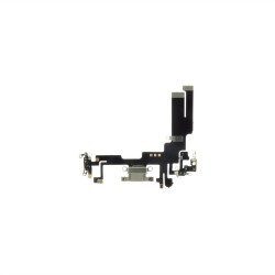 Cablu Flex cu Mufă de Încărcare pentru iPhone 14, Conector Port Alimentare și Date, Culoare Starlight