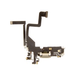 Modul Flex cu Conector Încărcare (Dock) pentru iPhone 14 Pro, Argintiu