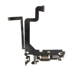 Cablu Flex cu Mufă de Încărcare pentru iPhone 14 Pro Max, Conector Alimentare Gold