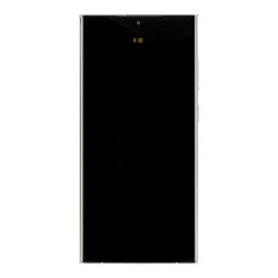 Ecran Complet cu Ramă Samsung Galaxy S23 Ultra S918, Lime / Sky Blue, Service Pack Original