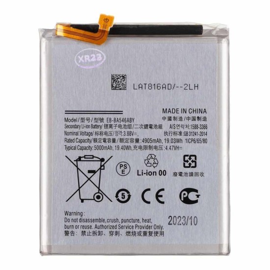 Acumulator Baterie Samsung Galaxy A34/A54 (EB-BA546ABY/BA346ABY), 5000mAh Li-Ion (OEM) (Bakr, 57983115058) by www.silkase.ro