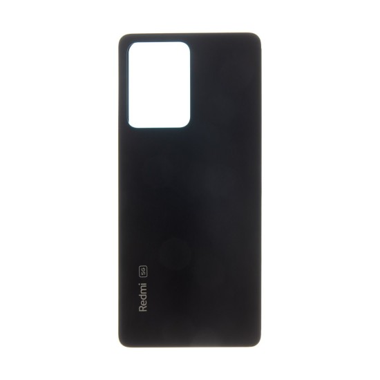 Capac Spate Xiaomi Redmi Note 12 Pro 5G, Carcasa Baterie, Onyx Black (Piese Schimb, 57983115195) by www.silkase.ro