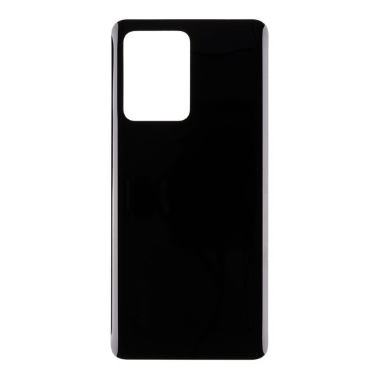 Capac Spate Xiaomi Redmi Note 12 Pro+ 5G, Obsidian Black (Piese Schimb, 57983115204) by www.silkase.ro