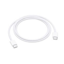 Cablu de Date Original Apple (MM093ZM/A) USB-C la USB-C, 60W, 1m, Alb (Bulk) Cablu de Date Original Apple (MM093ZM/A) USB-C la USB-C, 60W, 1m, Alb (Bulk)