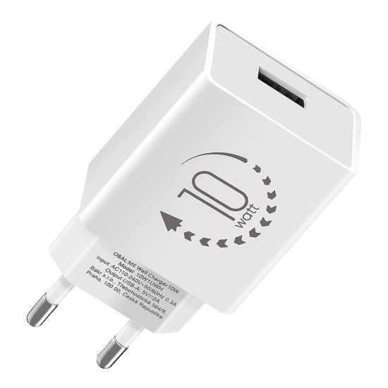 Încărcător Rețea OBAL:ME 10W USB-A, Alb Încărcător Rețea OBAL:ME 10W USB-A, Alb (Bakr, 10W1UWH) by www.silkase.ro