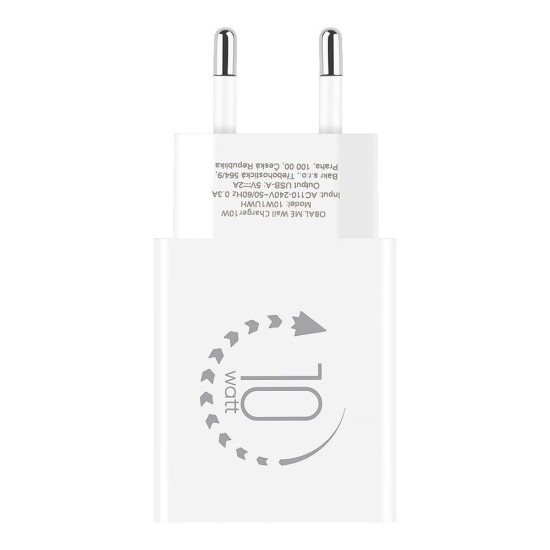Încărcător Rețea OBAL:ME 10W USB-A, Alb Încărcător Rețea OBAL:ME 10W USB-A, Alb (Bakr, 10W1UWH) by www.silkase.ro