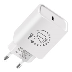 Încărcător de rețea OBAL:ME USB-C 20W White