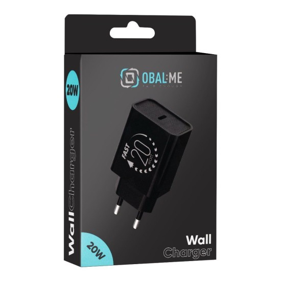 Încărcător de Retea OBAL:ME USB-C 20W, Negru Încărcător de Retea OBAL:ME USB-C 20W, Negru (Încărcătoare Rețea, 20W1CBL) by www.silkase.ro