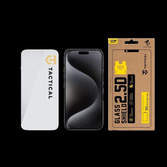 Folie de Sticlă Tactical Glass Shield 2.5D pentru Apple iPhone 15 Pro Max, Transparentă Folie de Sticlă Tactical Glass Shield 2.5D pentru Apple iPhone 15 Pro Max, Transparentă (Bakr, 57983115943) by www.silkase.ro