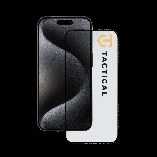 Folie de Sticlă 5D Tactical Glass Shield pentru Apple iPhone 15 Pro, Neagră Folie de Sticlă 5D Tactical Glass Shield pentru Apple iPhone 15 Pro, Neagră (Bakr, 57983115945) by www.silkase.ro