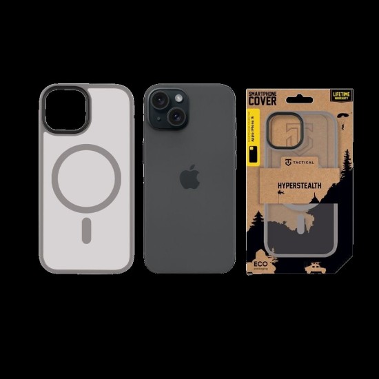 Husa Tactical MagForce Hyperstealth pentru iPhone 15, Gri Deschis Husa Tactical MagForce Hyperstealth pentru iPhone 15, Gri Deschis (Bakr, 57983115956) by www.silkase.ro