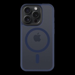 Husa Tactical MagForce Hyperstealth pentru iPhone 15 Pro, Albastru Închis