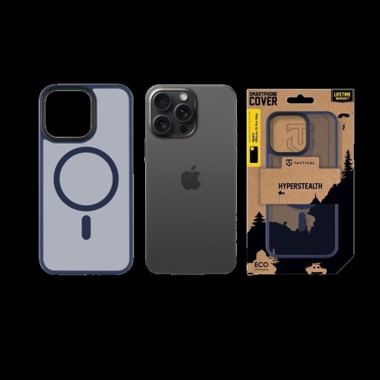 Husa Tactical MagForce Hyperstealth pentru iPhone 15 Pro Max, Albastru Închis Husa Tactical MagForce Hyperstealth pentru iPhone 15 Pro Max, Albastru Închis (Bakr, 57983115965) by www.silkase.ro